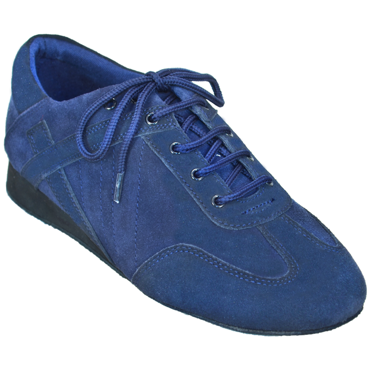 Ultimate Hybrid Dance Shoe (Unisex) - Dark Blue Suede