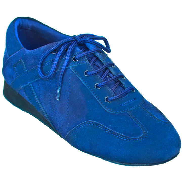 Ultimate Hybrid Dance Shoe (Unisex) - Dark Blue Suede