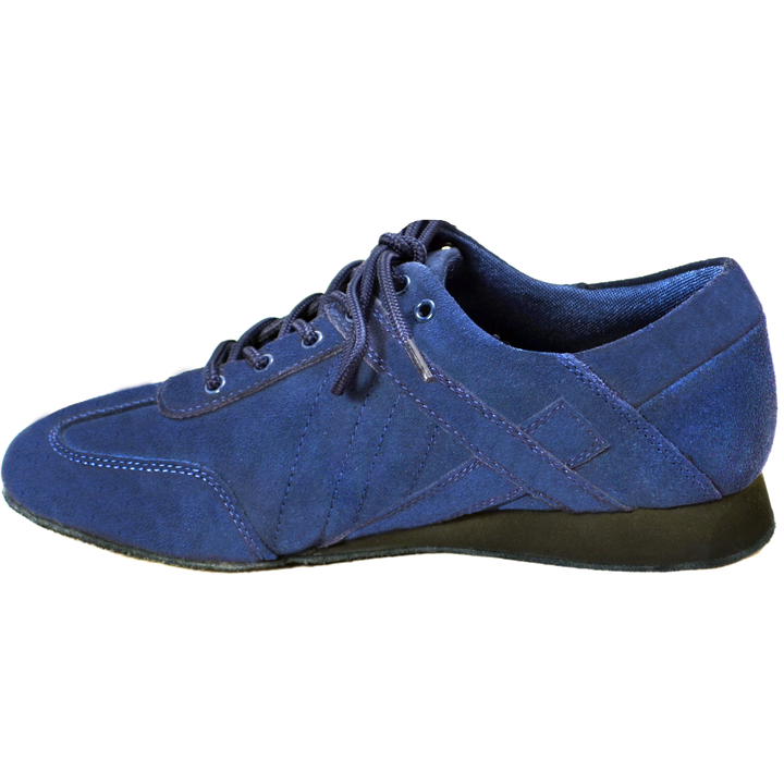 Ultimate Hybrid Dance Shoe (Unisex) - Dark Blue Suede