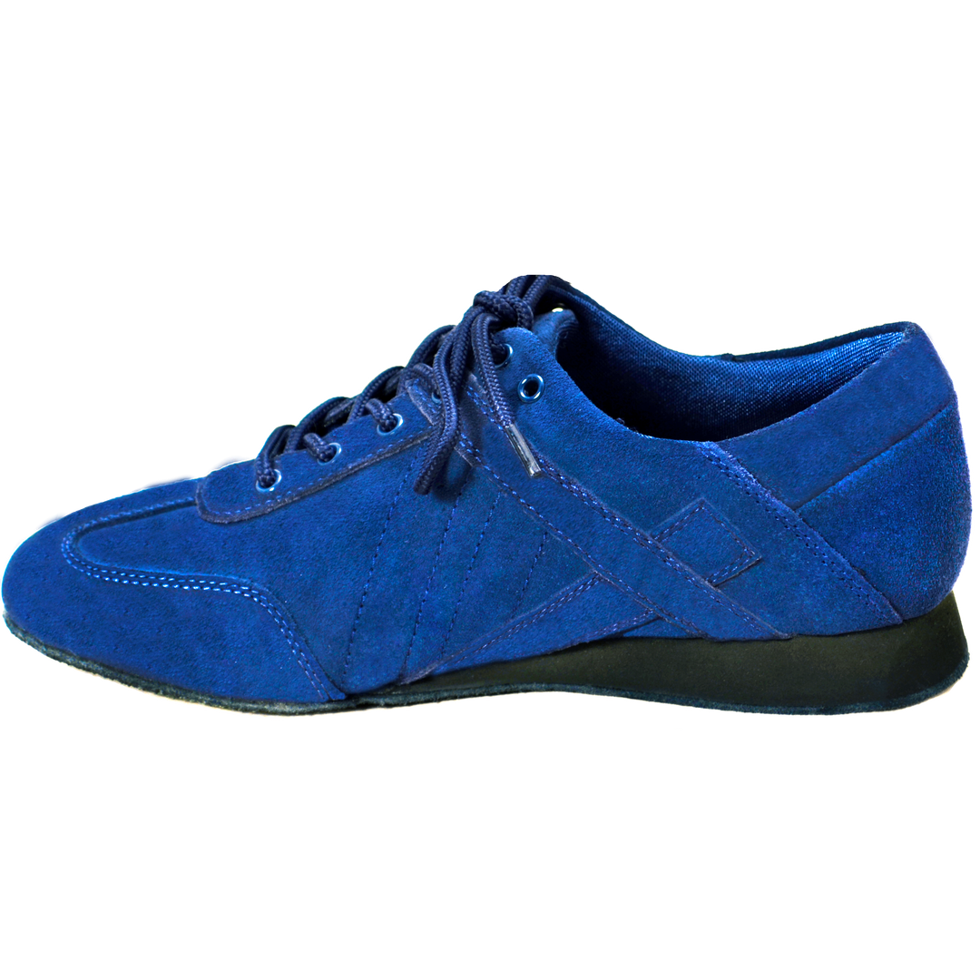 Ultimate Hybrid Dance Shoe (Unisex) - Dark Blue Suede