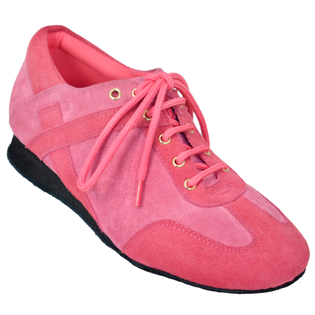 Ultimate Hybrid Dance Sneaker (Unisex) - Pink Suede