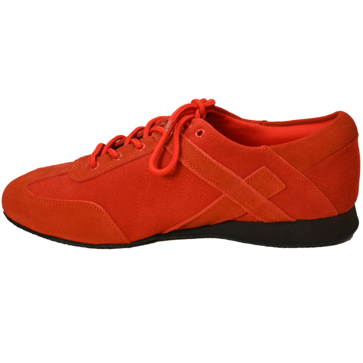 Ultimate Hybrid Dance Shoe (Unisex) - Red Suede