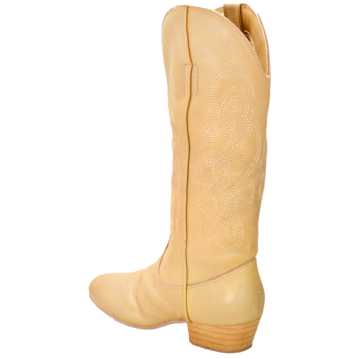 Ultimate - Women's Pro (Low) Country Boot - Tan Leather - No Zipper