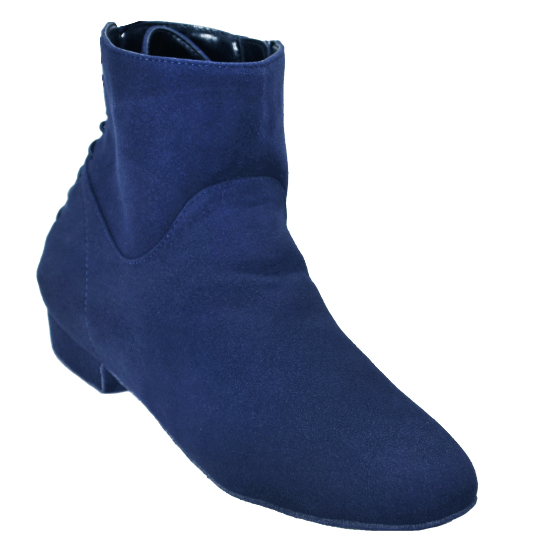 Ultimate Fashion Boot - Shorty - Navy Blue Microsuede