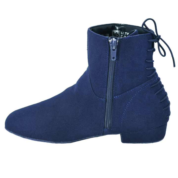 Ultimate Fashion Boot - Shorty - Navy Blue Microsuede