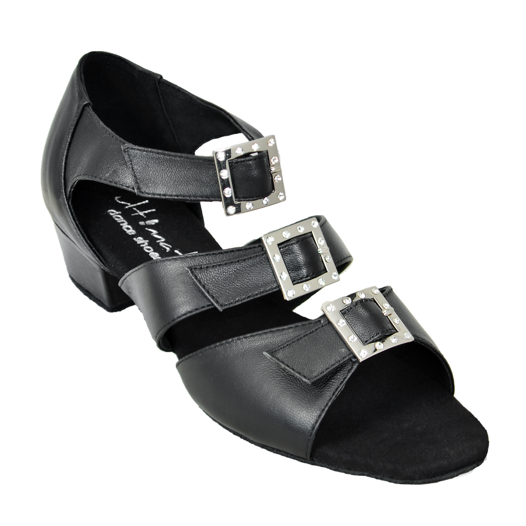 Ultimate Triple Buckle - Black Leather