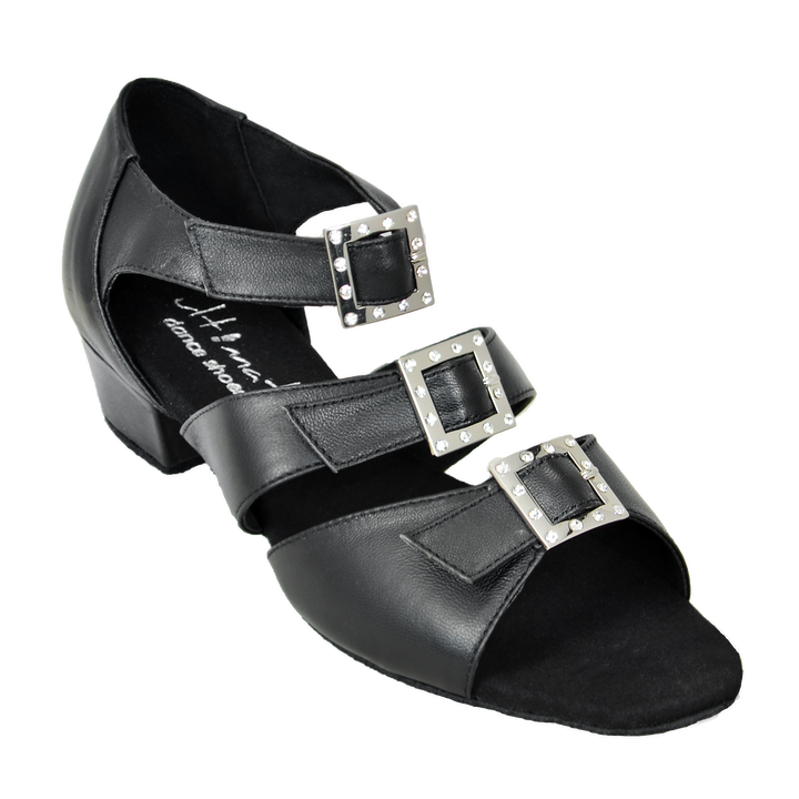 Ultimate Triple Buckle - Black Leather